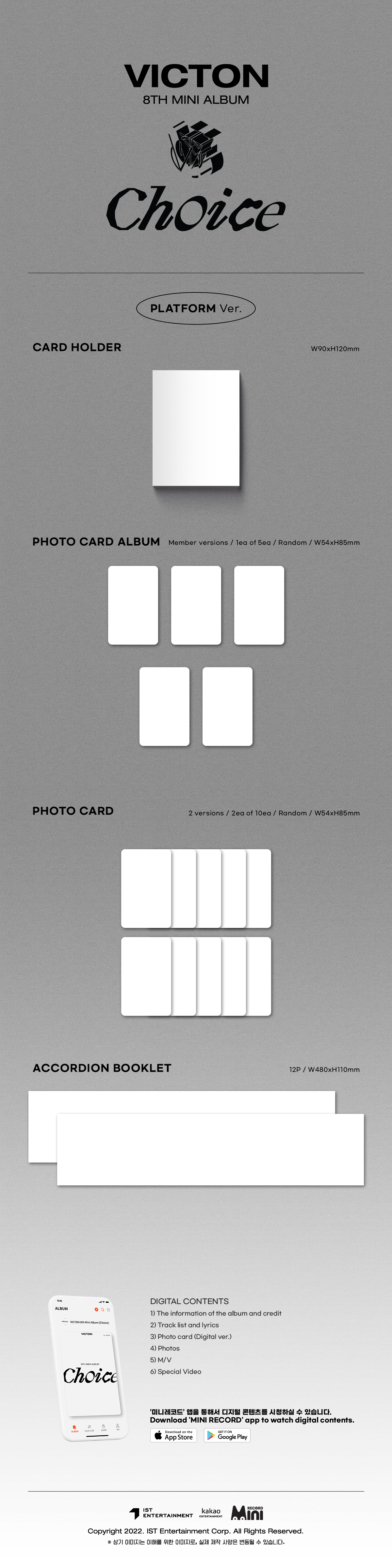 ktown4u.com : VICTON - 8th Mini Album [Choice] (Platform ver.)